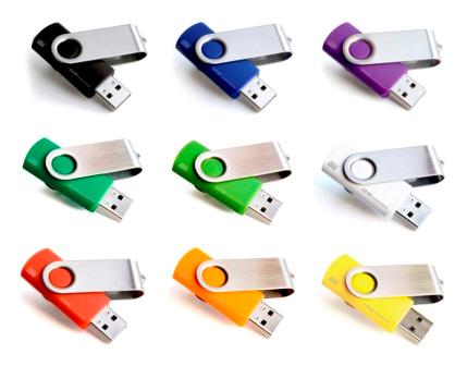 9404113 Goodram  Goodram Twister USB minne med logo 